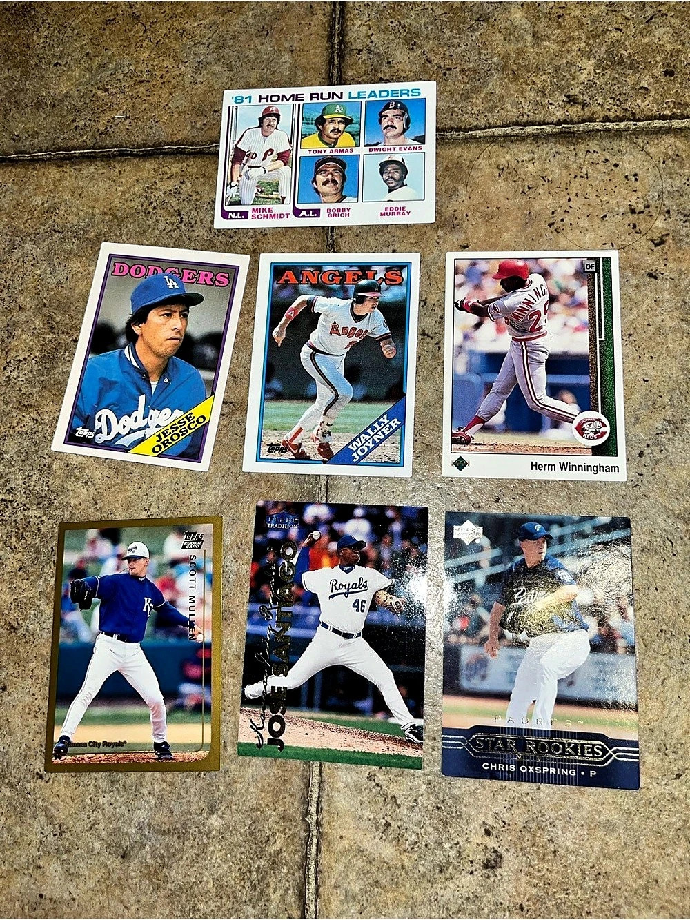Vintage Baseball Trading Card Lot 25 cards